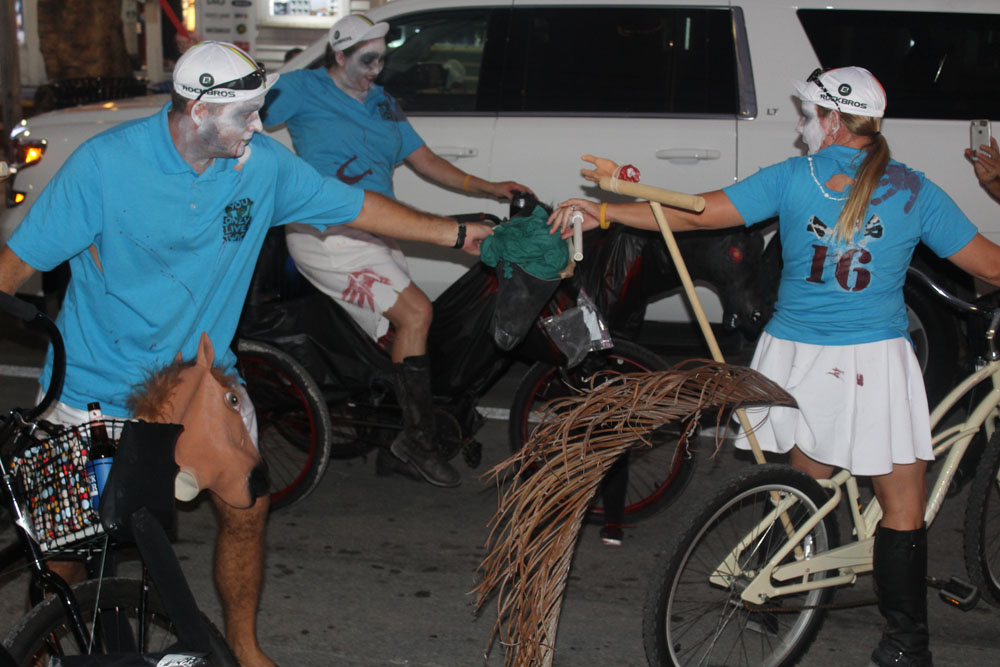 Zombie Bike Ride 2018 photo - Duval Street, Key West